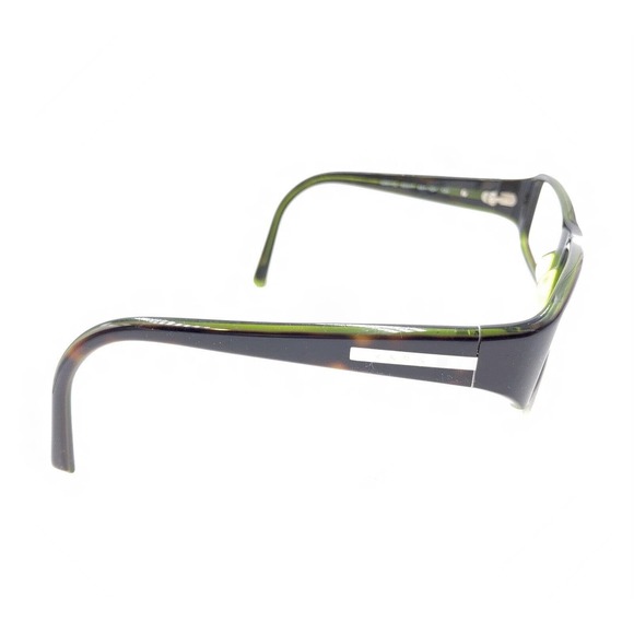 Prada VPR 11E 5AY-1O1 Tortoise Brown Green Eyeglasses Frames 53-17 130 Italy - Picture 4 of 12